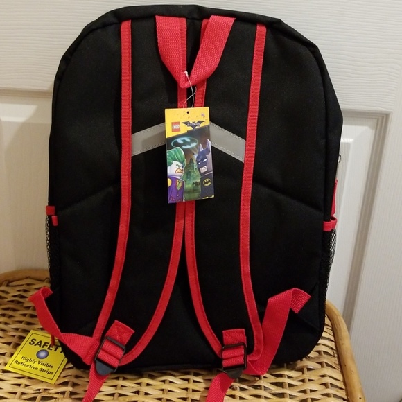 Lego Girls 16/" Backpack Purple//Pink Brand New With Tags NWT Reflective